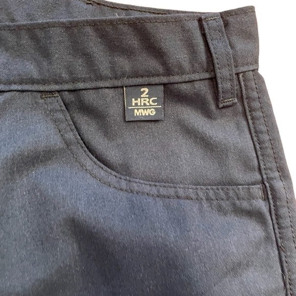 MWG COMFORT WEAVE Mens Fire Resistant Utility Pants Size 42x27 Pants altered - Picture 5 of 16